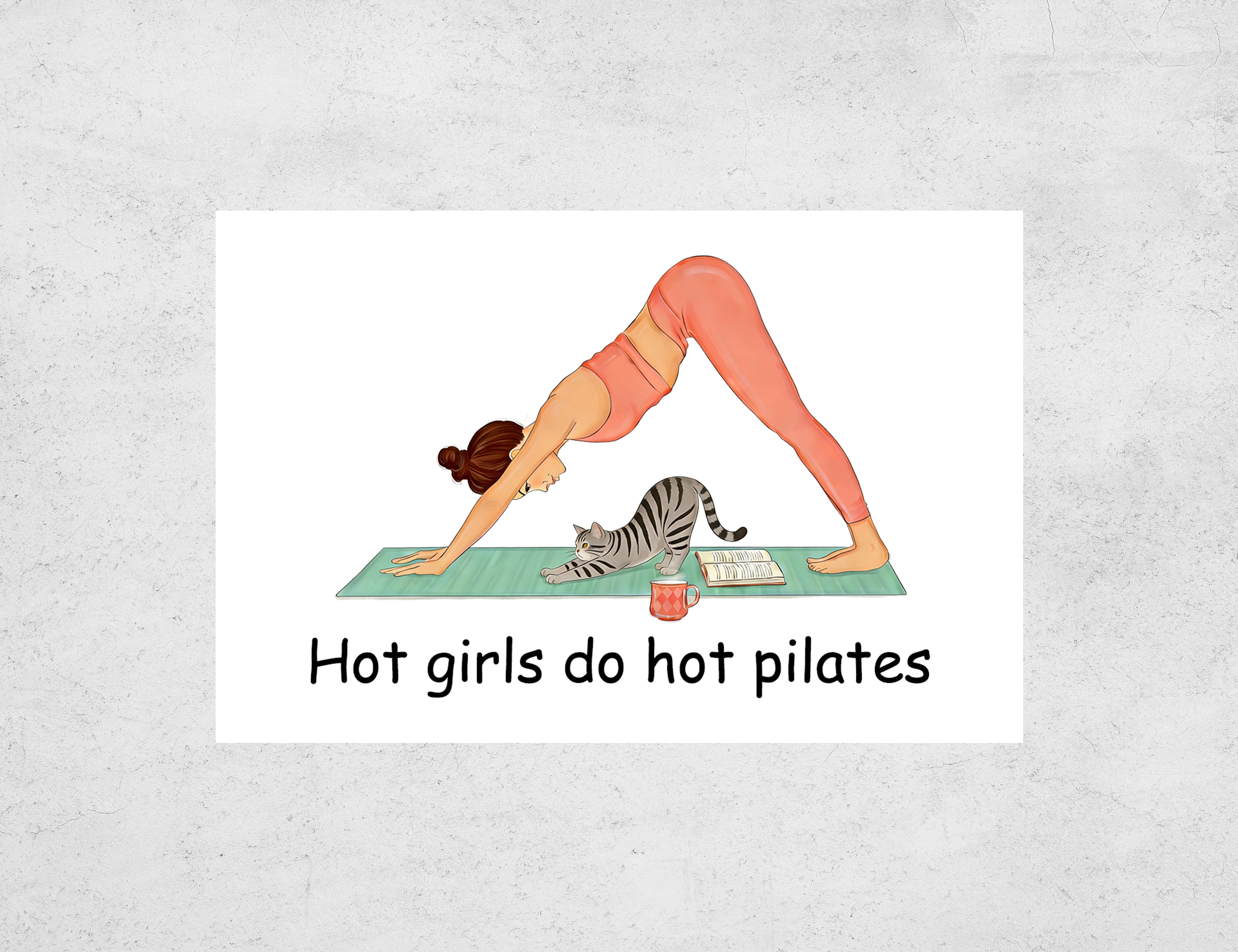 Personalized Birthday Matchboxes - Hot Girls Do Hot Pilates Custom Name & Year Design