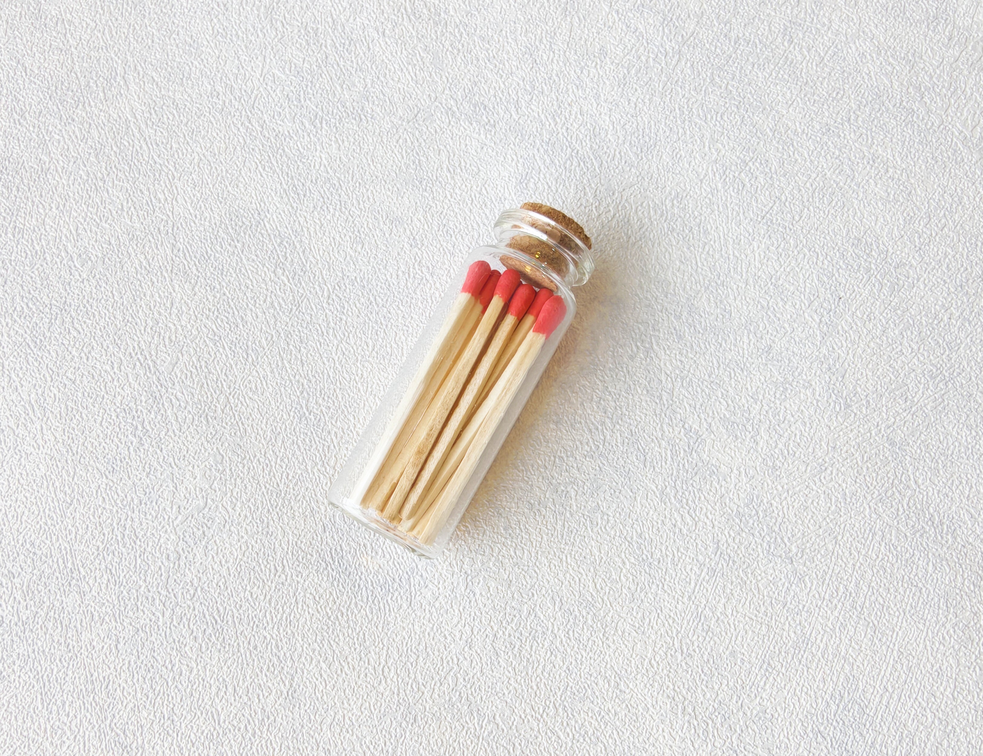 Design Your Own Custom Bottled Matches 20mm × 65mm with Colored Matches