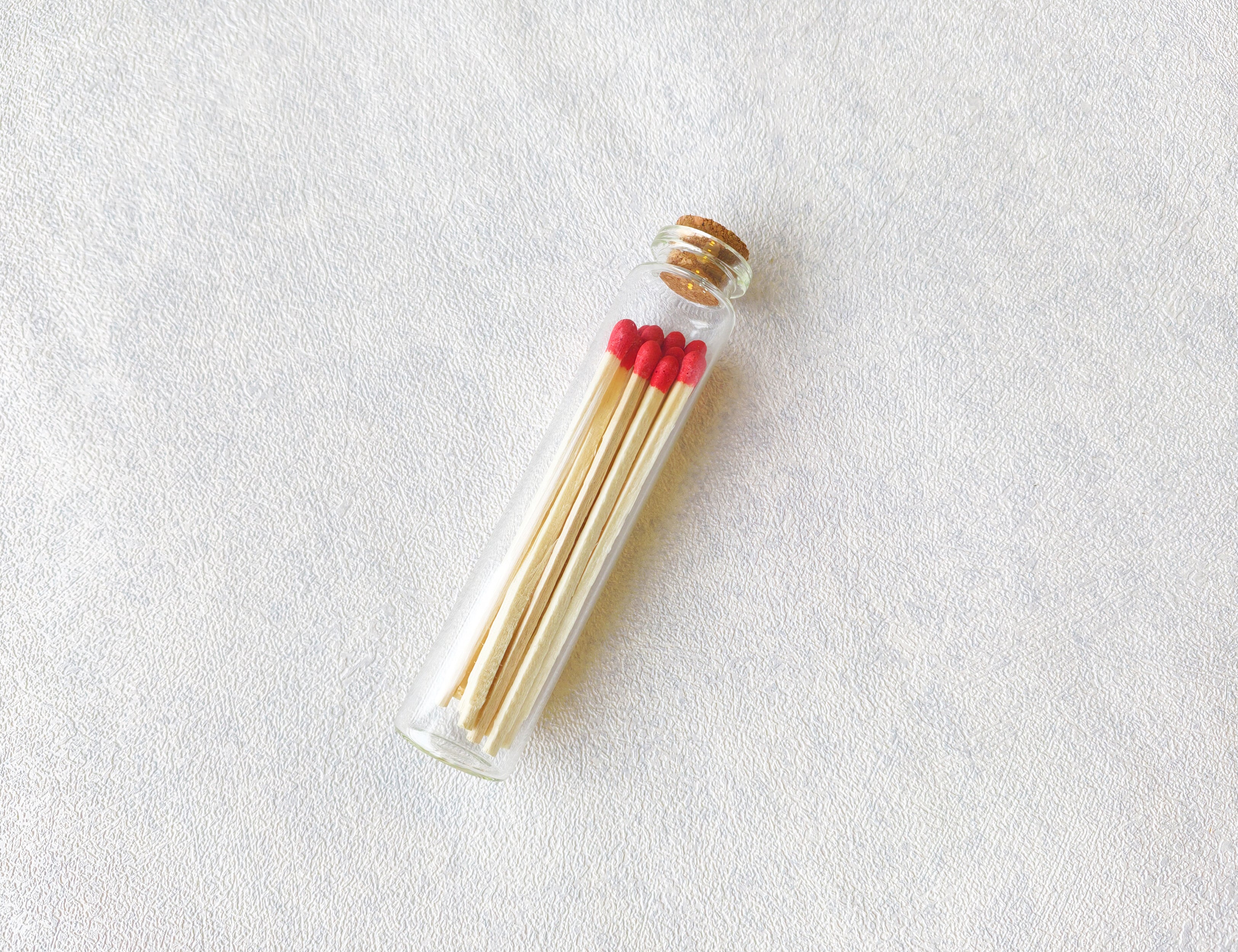 Design Your Own Custom Bottled Matches 20mm × 105mm with Colored Matches