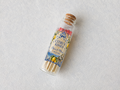 Personalized Mediterranean Wedding Glass Bottle Matches - Citrus Kisses - Custom Wedding Favors