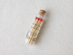 Personalized Memorial Glass Bottle Matches - Forever In Our Hearts - Custom Memorial Favors