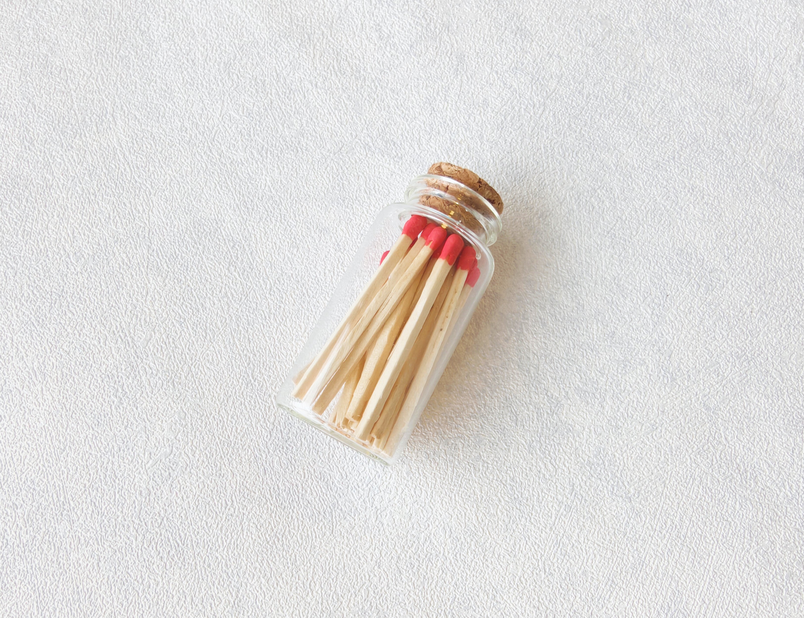 Design Your Own Custom Bottled Matches 30mm × 65mm with Colored Matches
