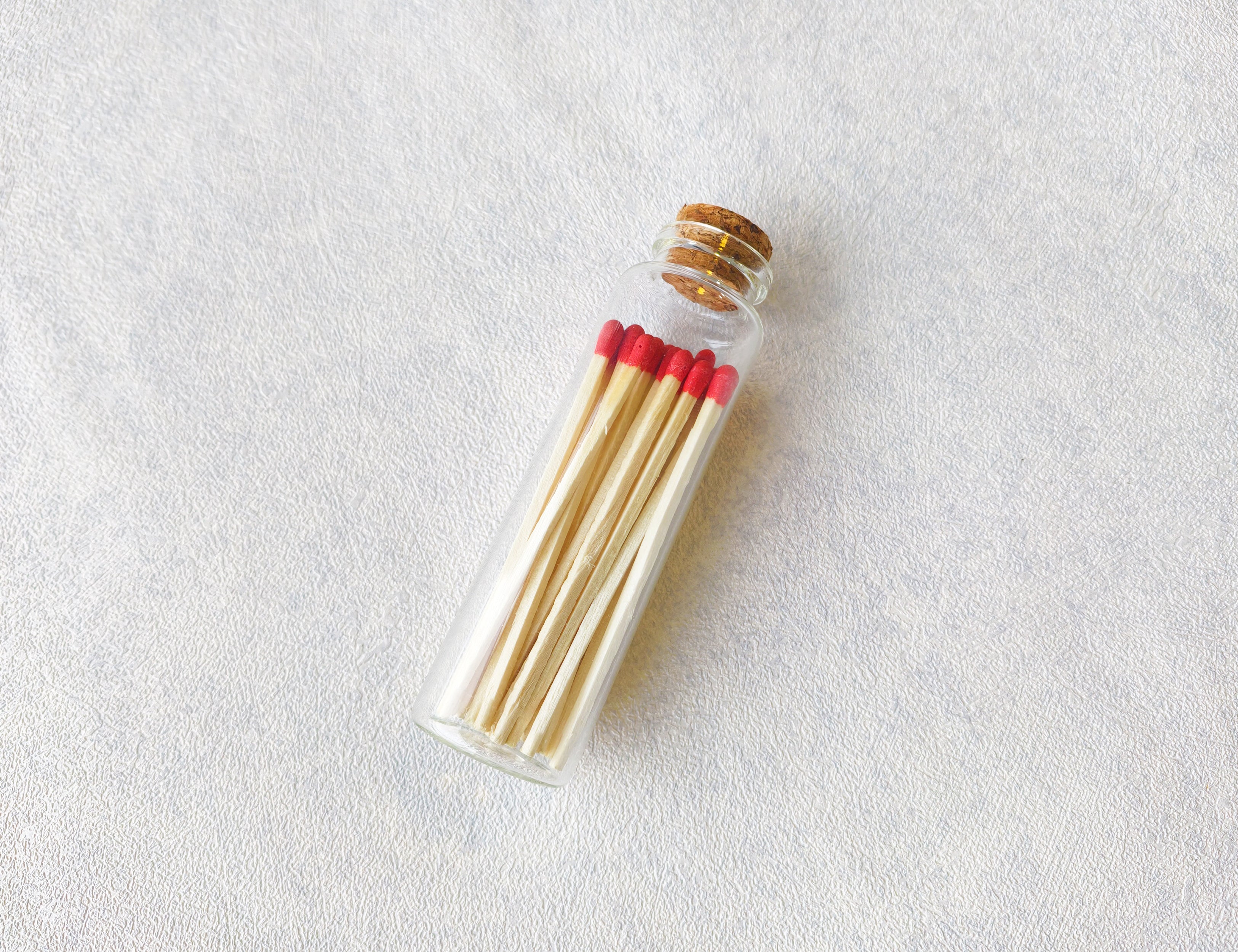 Design Your Own Custom Bottled Matches 30mm × 105mm with Colored Matches